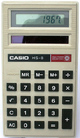 Casio - HS-8